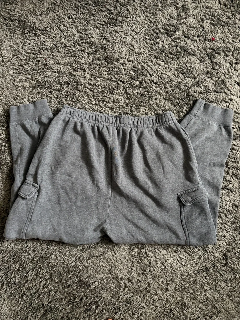 Nike Gray Cargo Sweatpants